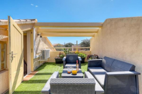 3 T3 duplex 18m2 terrace with sea view close to the beach